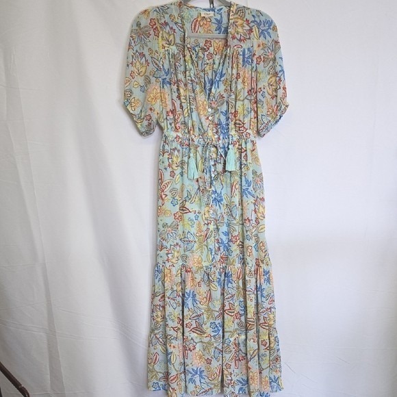 Elan Dresses & Skirts - Elan Tiered Floral Dress, Multicolor, Womens Size Small